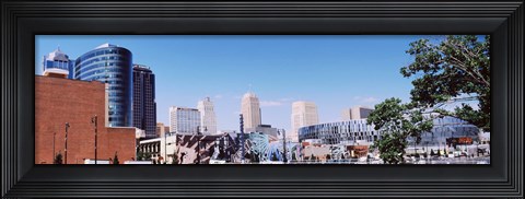 Framed Jazz District, Kansas City, Missouri Print