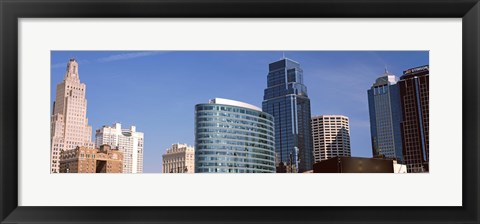 Framed Downtown Kansas City, Missouri Print