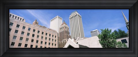 Framed Close up of downtown buildings, Tulsa, Oklahoma Print