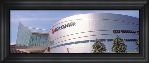 Framed BOK Center at downtown Tulsa, Oklahoma Print