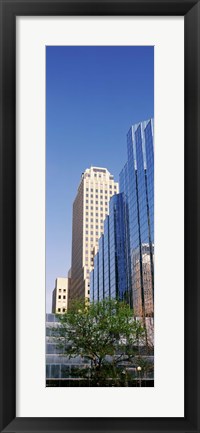 Framed Reflection on BMO Bank building, Oklahoma City, Oklahoma, USA Print