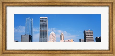 Framed Downtown skyline, Devon Tower, Oklahoma City, Oklahoma, USA Print