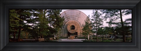 Framed Crystal Bridge Tropical Conservatory, Oklahoma City, Oklahoma, USA Print