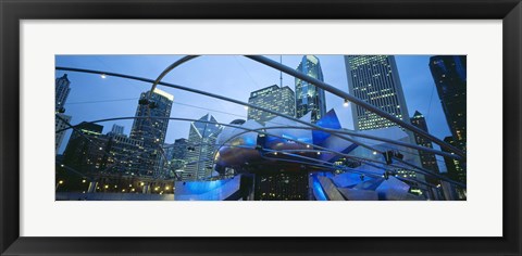 Framed Jay Pritzker Pavilion, Millennium Park, Chicago, Illinois Print