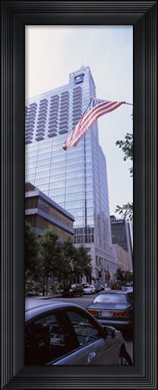 Framed Skyscraper in a city, PNC Plaza, Raleigh, Wake County, North Carolina, USA Print