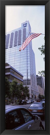 Framed Skyscraper in a city, PNC Plaza, Raleigh, Wake County, North Carolina, USA Print