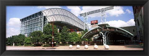 Framed Baseball field, Minute Maid Park, Houston, Texas, USA Print