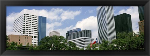 Framed Downtown Houston, Texas, USA Print