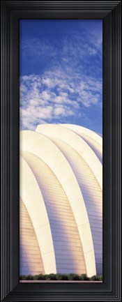 Framed Kauffman Center For The Performing Arts, Kansas City, Missouri Print