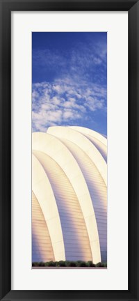 Framed Kauffman Center For The Performing Arts, Kansas City, Missouri Print