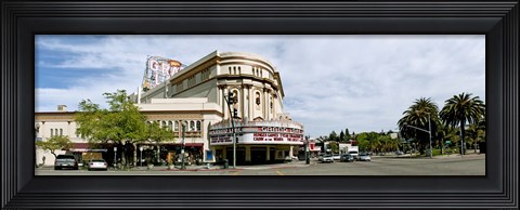 Framed Grand Lake Theater in Oakland, California, USA Print