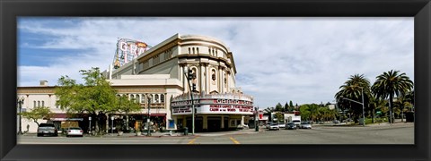 Framed Grand Lake Theater in Oakland, California, USA Print