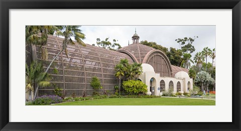 Framed Botanical Building in Balboa Park, San Diego, California, USA Print