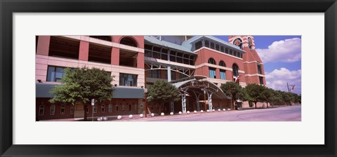 Framed Facade of a baseball stadium, Minute Maid Park, Houston, Texas, USA Print