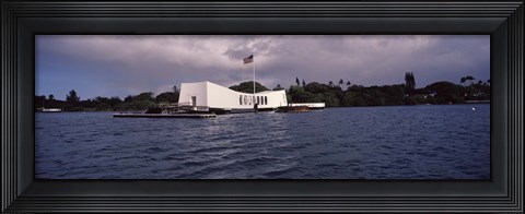 Framed Pearl Harbor, Honolulu, Hawaii Print