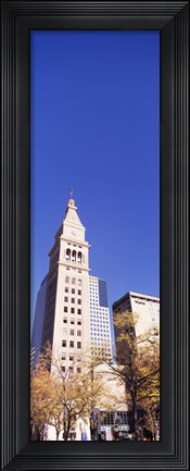 Framed Clock tower, Denver, Colorado Print