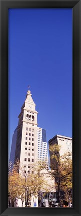 Framed Clock tower, Denver, Colorado Print