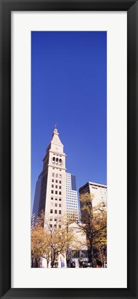 Framed Clock tower, Denver, Colorado Print