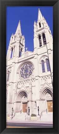 Framed Facade of Cathedral Basilica of the Immaculate Conception, Denver, Colorado, USA Print