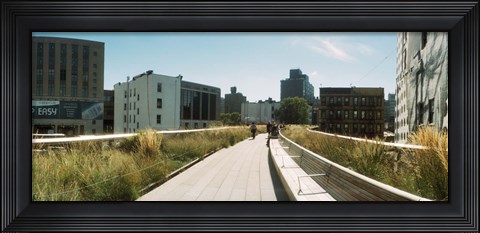 Framed Pathway, Chelsea, Manhattan, New York City, New York State, USA Print