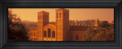 Framed Royce Hall at an university campus, University of California, Los Angeles, California, USA Print