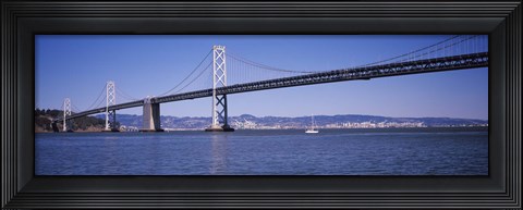 Framed Bay Bridge, San Francisco, CA Print