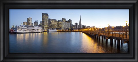 Framed San Francisco Pier, San Francisco, Califorina Print