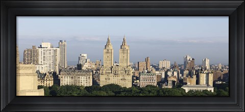 Framed Dakota, The Langham, The San Remo, Central Park West, Manhattan, New York City, New York State, USA Print