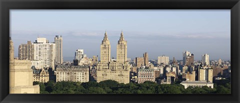 Framed Dakota, The Langham, The San Remo, Central Park West, Manhattan, New York City, New York State, USA Print