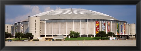 Framed Baseball stadium, Houston Astrodome, Houston, Texas, USA Print