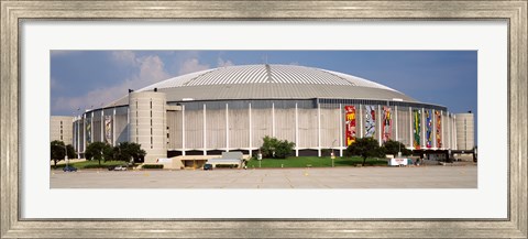 Framed Baseball stadium, Houston Astrodome, Houston, Texas, USA Print