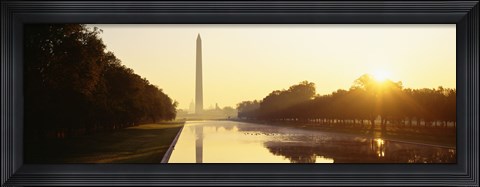 Framed Washington Monument, Washington DC, District Of Columbia, USA Print