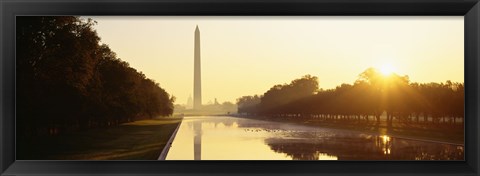 Framed Washington Monument, Washington DC, District Of Columbia, USA Print