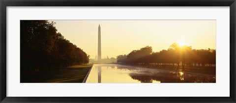 Framed Washington Monument, Washington DC, District Of Columbia, USA Print