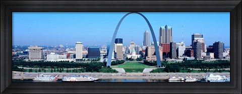 Framed USA, Missouri, St. Louis, Gateway Arch Print