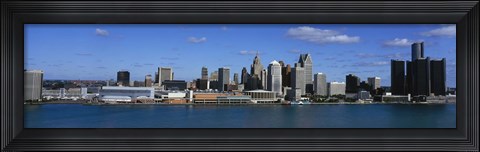 Framed USA, Michigan, Detroit Print