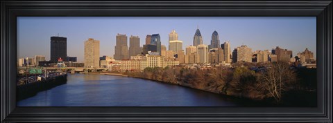 Framed USA, Pennsylvania, Philadelphia Print