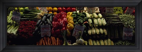Framed Pike Place Market, Seattle, Washington Print