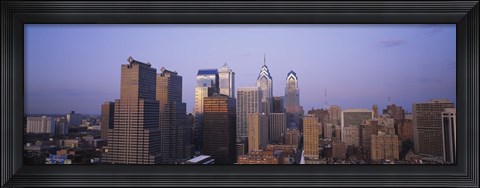 Framed Skyscrapers in Philadelphia Print