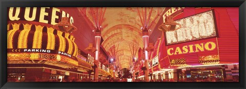 Framed Fremont St Experience, Las Vegas, NV Print