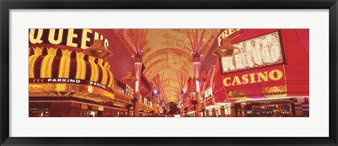 Framed Fremont St Experience, Las Vegas, NV Print