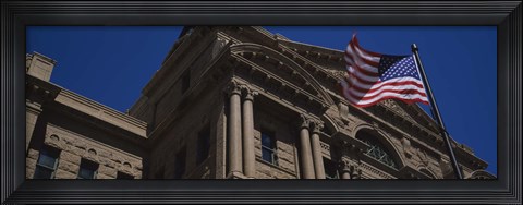 Framed Low angle view of a courthouse, Fort Worth, Texas, USA Print