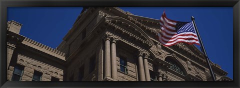 Framed Low angle view of a courthouse, Fort Worth, Texas, USA Print