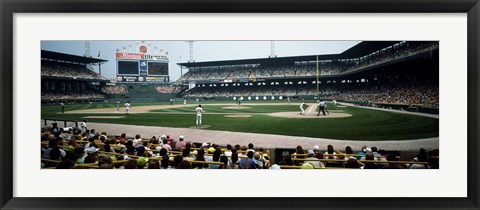 Framed U.S. Cellular Field, Chicago, Illinois Print