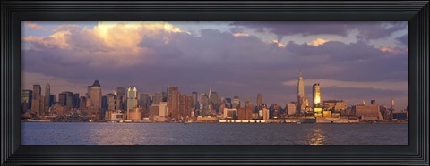 Framed New York City Hudson River NY Print