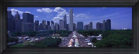 Framed Taste of Chicago Chicago IL Print