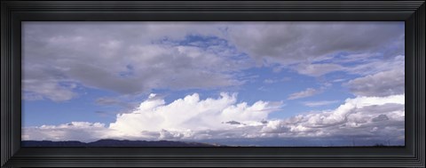 Framed Storm clouds in the sky, Phoenix, Arizona, USA Print