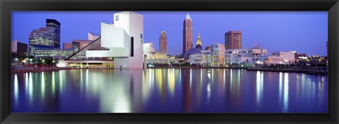 Framed Rock And Roll Hall Of Fame, Cleveland Print