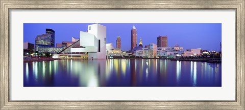 Framed Rock And Roll Hall Of Fame, Cleveland Print