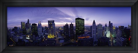 Framed Skyscrapers, Chicago, Illinois, USA Print